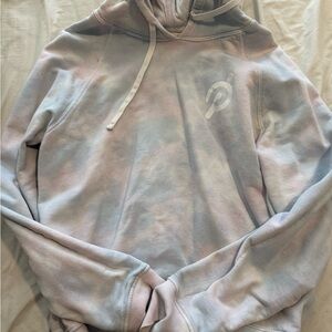 Peloton Spiritual Gangster Pastel Tie-Dye Hoodie
